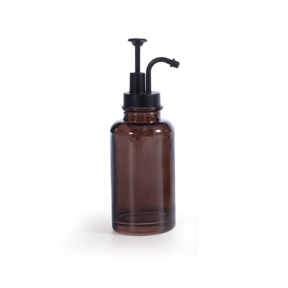 Δοχείο Κρεμοσάπουνου Nef-Nef Latte Black 7x21