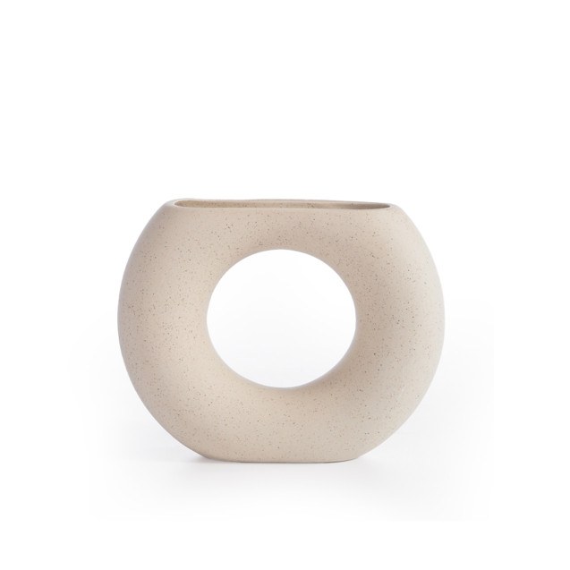 Κεραμικό Διακοσμητικό Βάζο Nef-Nef Jagi Ecru...