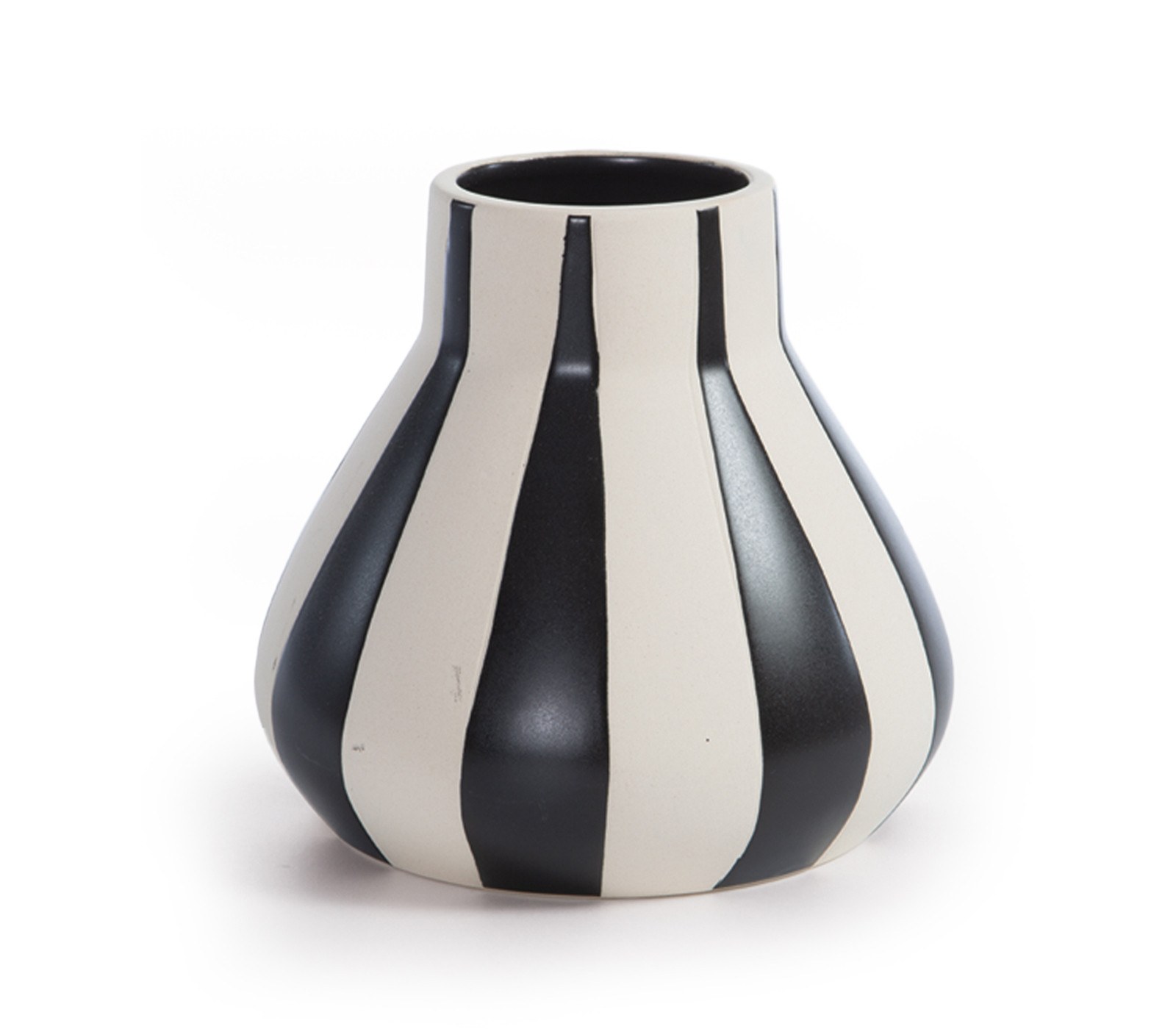 Κεραμικό Διακοσμητικό Βάζο Nef-Nef Platense Black 15,5x14,2