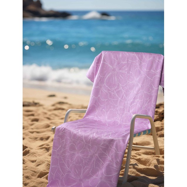 Πετσέτα Θαλάσσης Madi Pinky 90x160