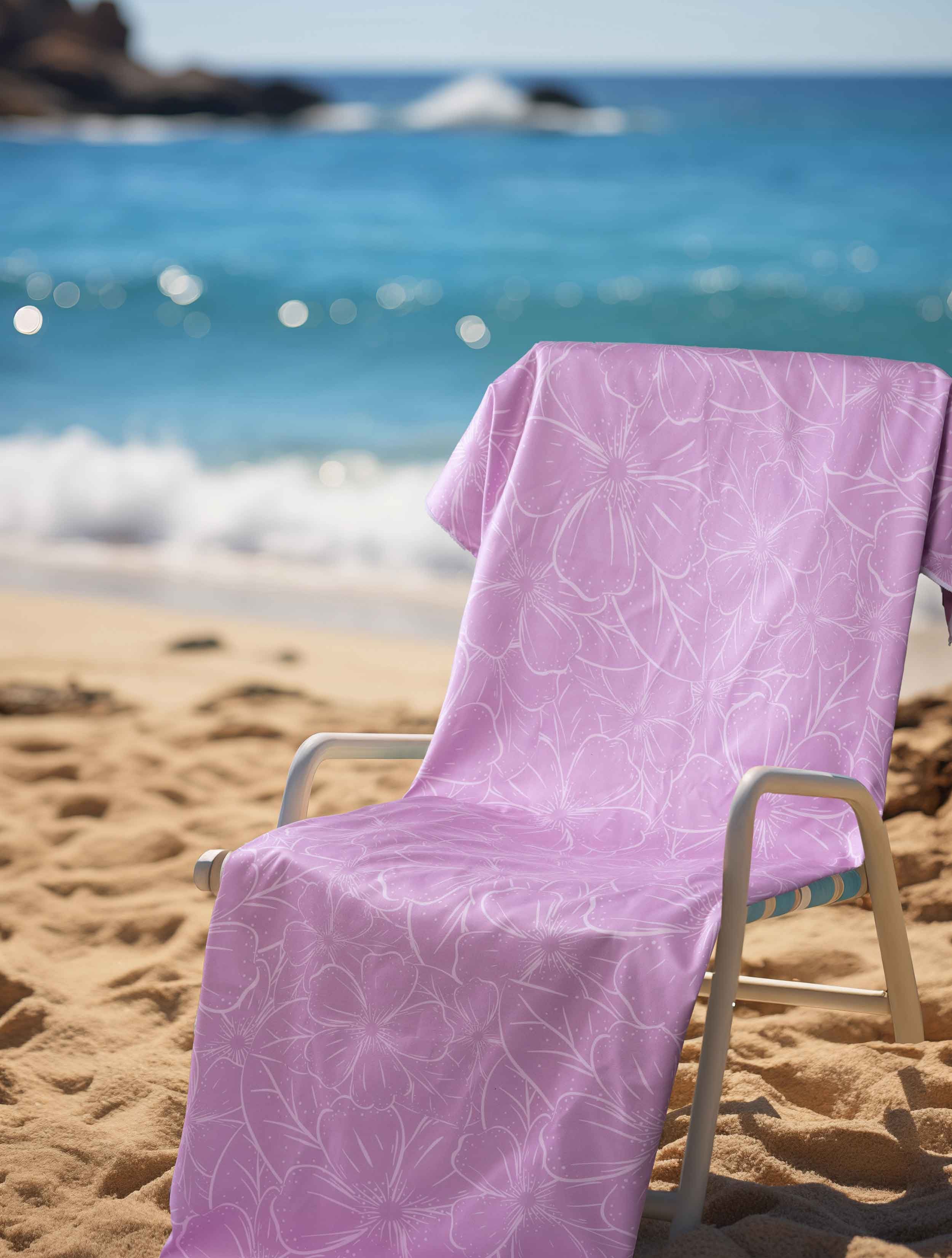 Πετσέτα Θαλάσσης Madi Pinky 90x160