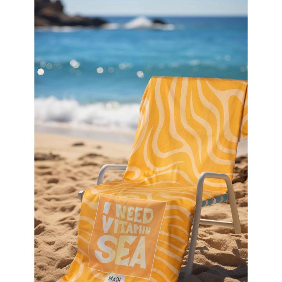 Πετσέτα Θαλάσσης Madi Vitamin 90x160