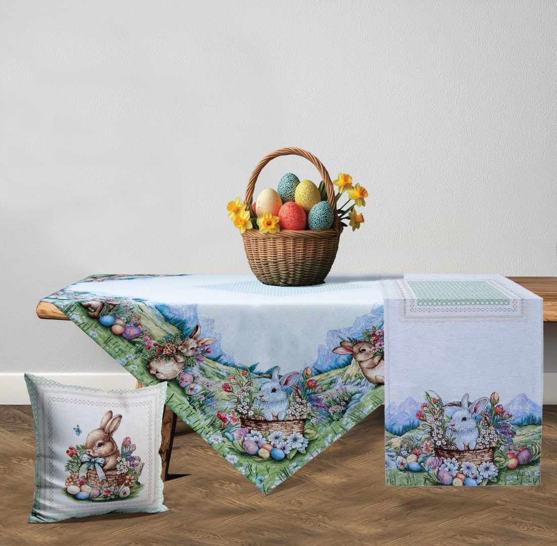 Dimeco Καρέ 100x100 Easter Grass