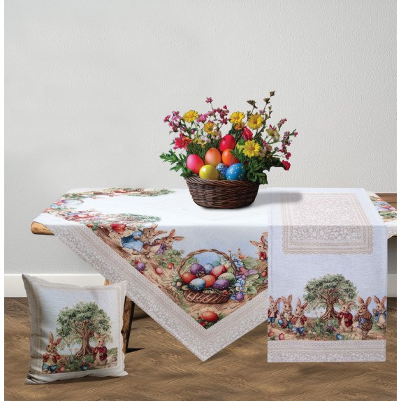 Dimeco Μαξιλαροθήκη 45x45 Easter Land