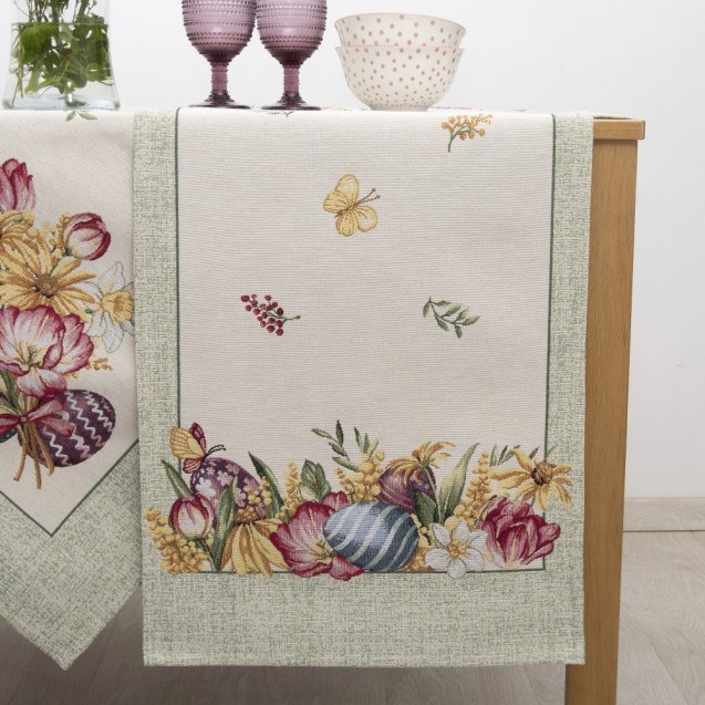 Dimeco Καρέ 100x100 Easter Garden