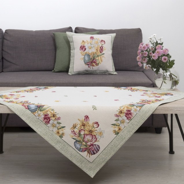 Dimeco Καρέ 100x100 Easter Garden