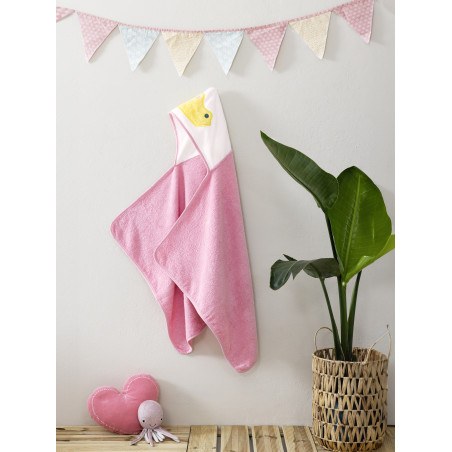 Παιδική κάπα με κουκουλα Nima  Princess 70x120