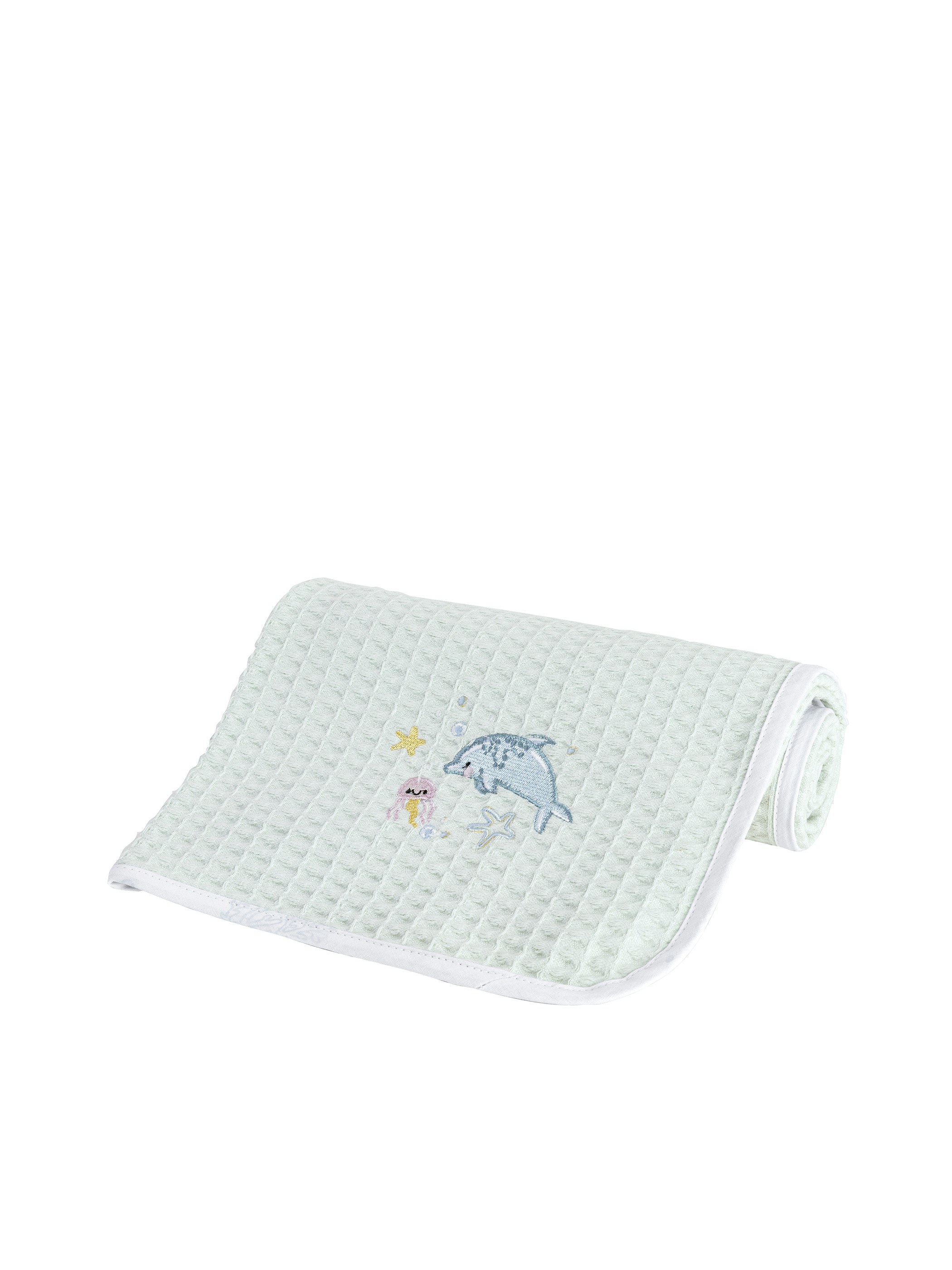 Κουβέρτα Πικέ Κούνιας Nima Sea Love 110x140