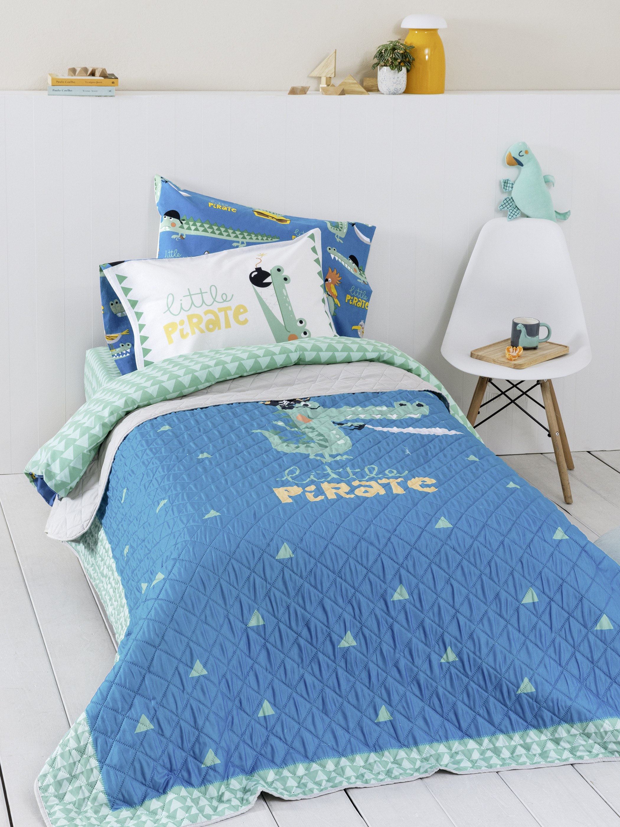 Παιδικό Κουβερλί Μονό Nima Little Pirate 160x220