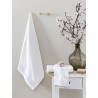 Σετ Πετσέτες 3 Τεμαχίων Nima  Demur White 30x50,50x90,70x140