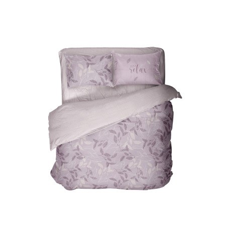 Σετ Σεντόνια Υπέρδιπλα με Λάστιχο 4 Τεμαχίων Nima  Florelia 160x200+32