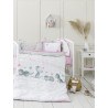 Σετ Σεντόνια Κούνιας 3 Τεμαχίων Nima  Baby Love 120x170