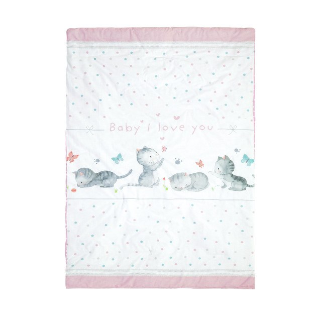 Κουβερλί Κούνιας Nima  Baby Love 100x140
