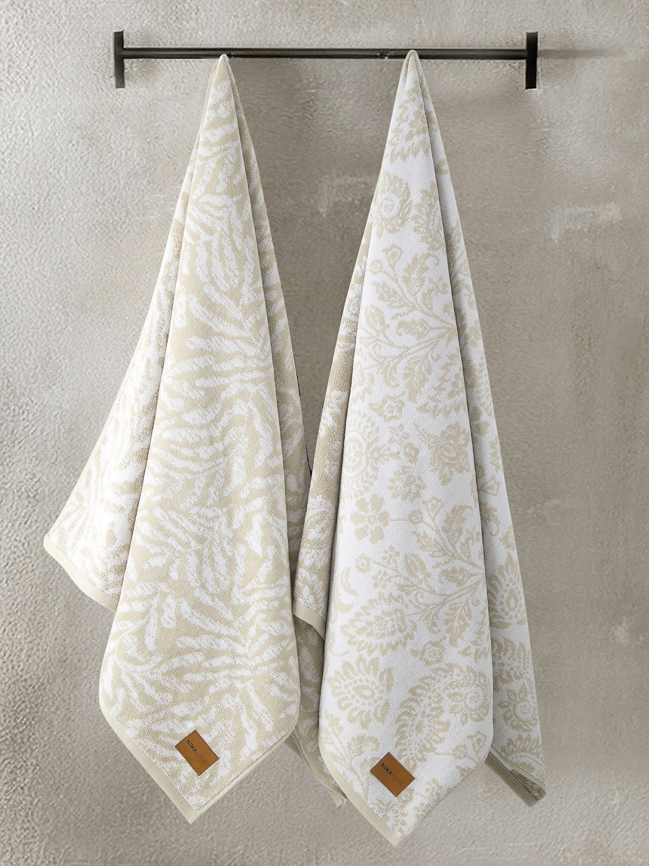 Σετ Πετσέτες 2 Τεμαχίων Nima Havana 50x90