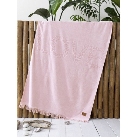 Πετσέτα Θαλάσσης Nima  Salty Love Jacquard 90x160