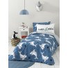 Σετ Παιδικά Σεντόνια Μονά 3 Τεμαχίων Nima  Shark Area 170x255