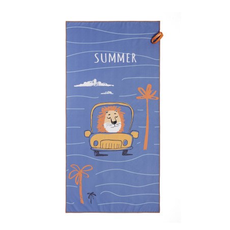 Παιδική Πετσέτα Θαλάσσης Nima  Lion Trip 70x140