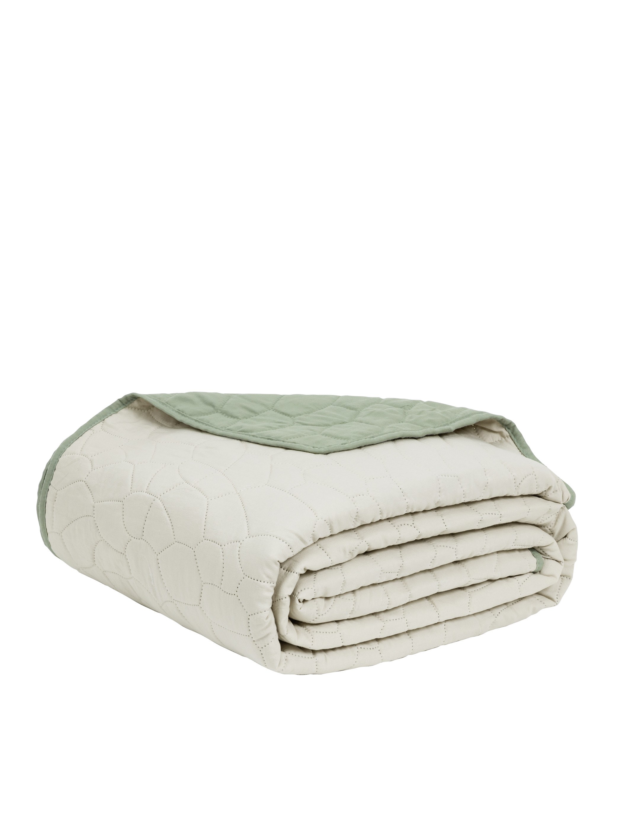 Κουβερλί Υπέρδιπλο Nima Nala Wild Beige / Green 220x240