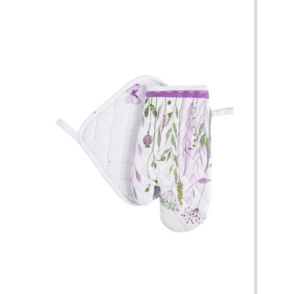 Σετ Γάντι και Πιάστρα Κουζίνας Nima  Spring Dream