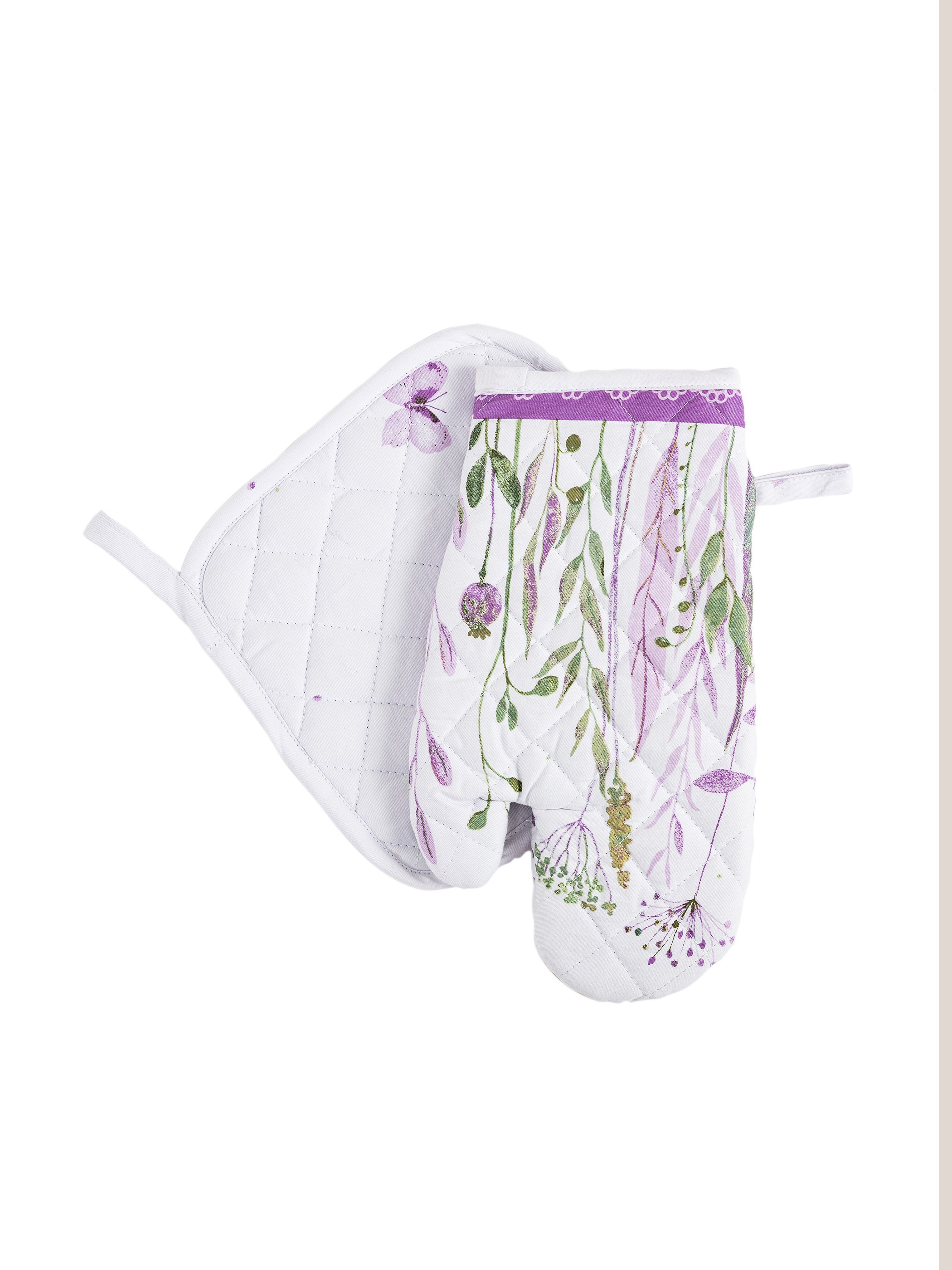 Σετ Γάντι και Πιάστρα Κουζίνας Nima Spring Dream