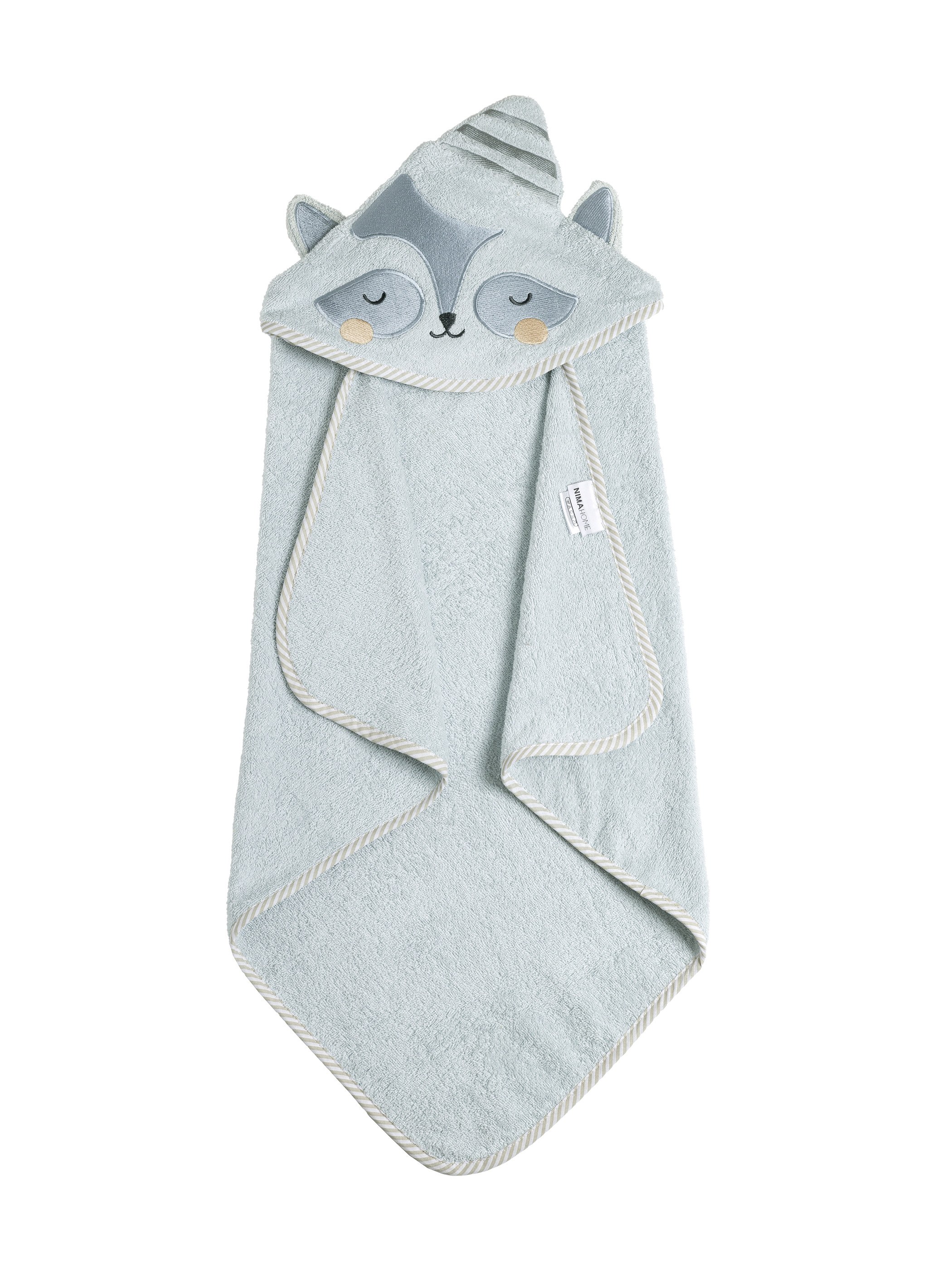 Nima Βρεφική Κάπα Nima Sleepy Racoon 75x75