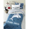 Παιδικό Κουβερλί Μονό Nima  Shark Area 160x220