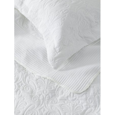 Σετ Κουβερλί King Size 3 Τεμαχίων Nima  Harmony White 240x260