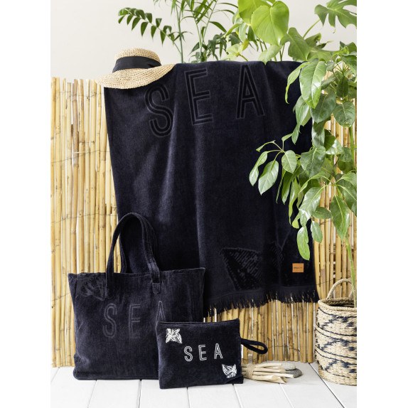 Πετσέτα Θαλάσσης Nima  Sea Serene Jacquard 90x160