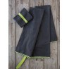 Πετσέτα Θαλάσσης Nima  Riva Black 90x160
