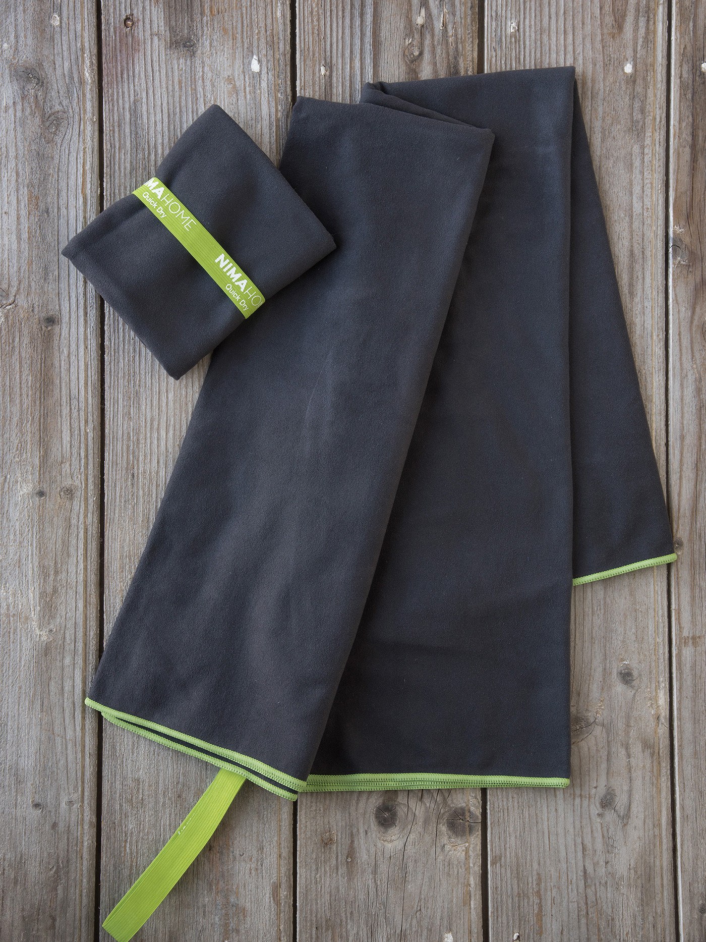 Πετσέτα Θαλάσσης Nima Riva Black 90x160