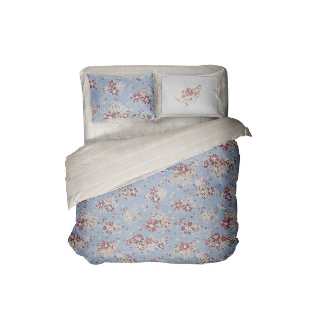 Σετ Σεντόνια Υπέρδιπλα 4 Τεμαχίων Nima  Blume...