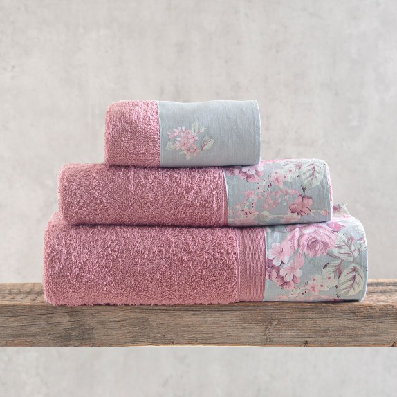 Σετ Πετσέτες 3 Τεμαχίων Rythmos(Συσκευασία Κουτιού)...