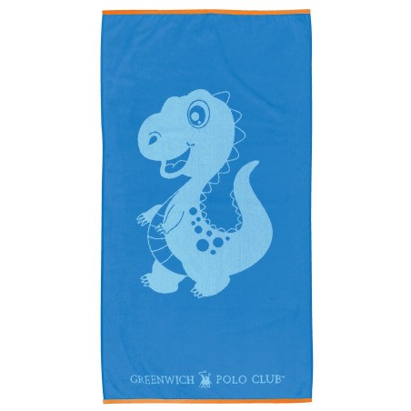 Παιδική Πετσέτα Θαλάσσης Greenwich Polo Club 4076 Blue 70x140
