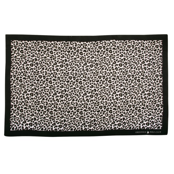 Παρεό Greenwich Polo Club 4036 Black- Taupe 110x180