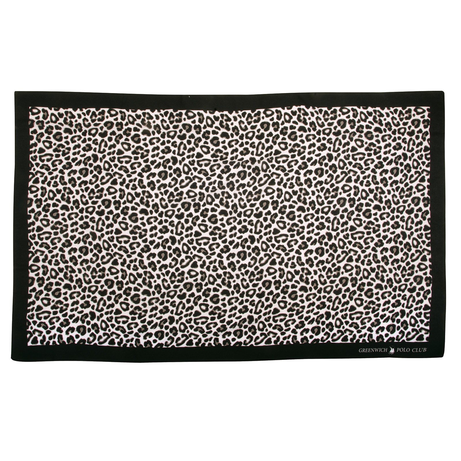 Greenwich Polo Club Παρεό Greenwich Polo Club 4036 Black- Taupe 110x180