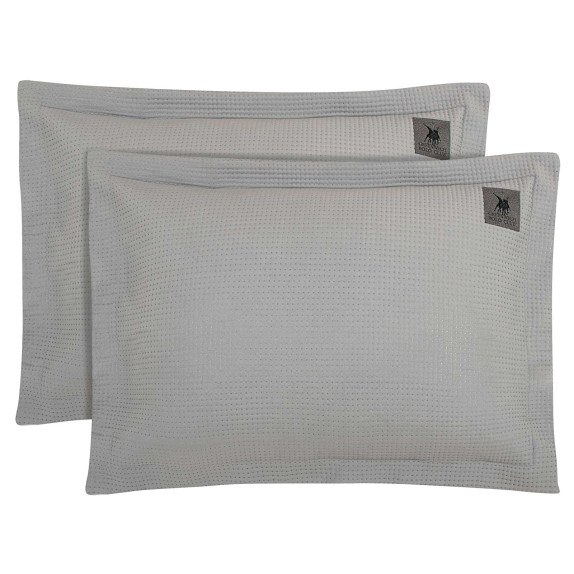 Σετ Μαξιλαροθήκες 2 Τεμαχίων Greenwich Polo 3496 Grey 50x70