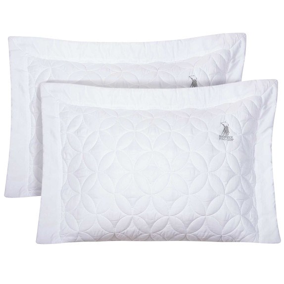 Σετ Μαξιλαροθήκες 2 Τεμαχίων Greenwich Polo 2357 White 50x70
