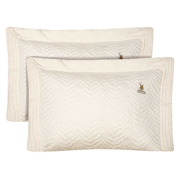 Σετ Μαξιλαροθήκες 2 Τεμαχίων Greenwich Polo 2352 Ecru 50x70
