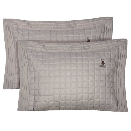 Σετ Μαξιλαροθήκες 2 Τεμαχίων Greenwich Polo 2356 Taupe 50x70