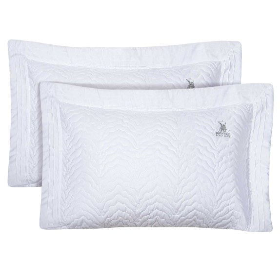 Σετ Μαξιλαροθήκες 2 Τεμαχίων Greenwich Polo 2351 White 50x70