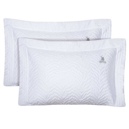 Σετ Μαξιλαροθήκες 2 Τεμαχίων Greenwich Polo 2351 White 50x70