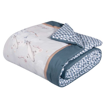 Κουβερλί Κούνιας Greenwich Polo Club 8852 Grey 110x150