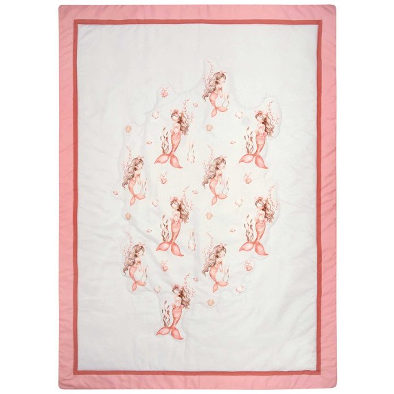 Κουβερλί Κούνιας Greenwich Polo Club 8853 Grey- Pink 110x150
