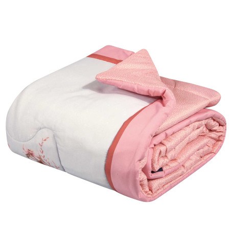 Κουβερλί Κούνιας Greenwich Polo Club 8853 Grey- Pink 110x150