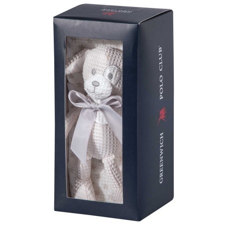 Κουβέρτα Πικέ Αγκαλιάς Greenwich Polo Club 8858 Grey- White 75x100