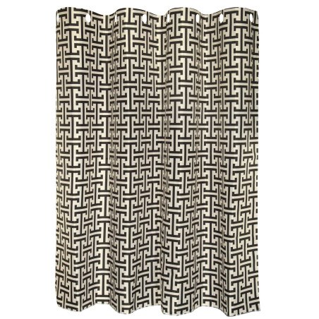 Κουρτίνα Μπάνιου Greenwich Polo Club 3123 Black 240x180