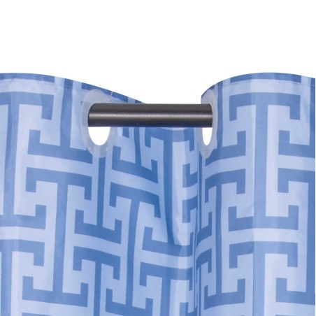 Κουρτίνα Μπάνιου Greenwich Polo Club 3119 Dusty Blue 200x180