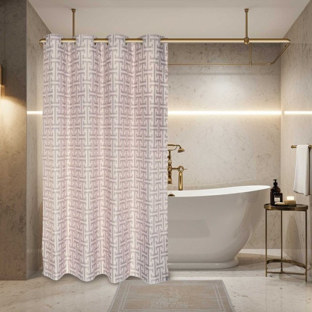 Κουρτίνα Μπάνιου Greenwich Polo Club 3122 Taupe...