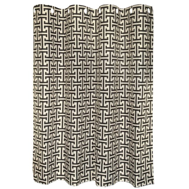 Κουρτίνα Μπάνιου Greenwich Polo Club 3123 Black...