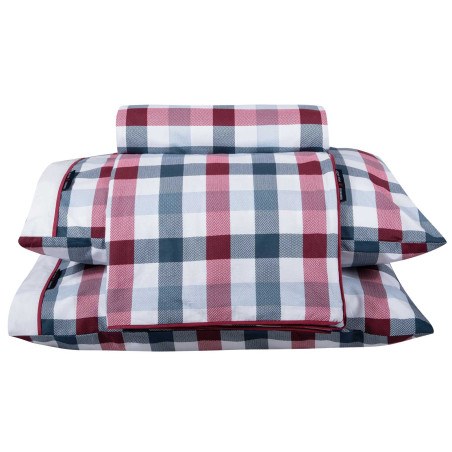 Σετ Σεντόνια King Size 4 Τεμαχίων Greenwich Polo Club 2266 Blue- Red 260x280